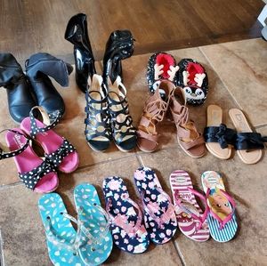 Lot of girls size 13 shoes